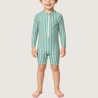 High-Quality Boys' Long-Sleeve One-Piece Swimsuit