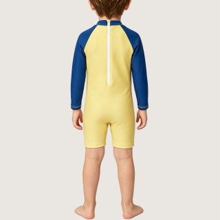 Cool Sunglasses & Shark-Themed Protective One-Piece Swimsuit