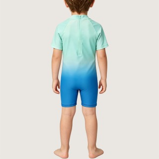 Trendy gradient color one-piece swimsuit