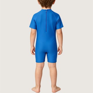 Cute & Playful Dinosaur Construction Vehicle One-Piece Swimsuit