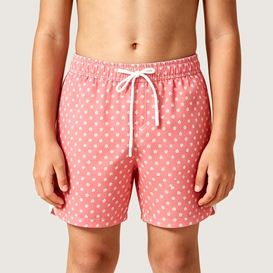 High-Quality Ribbed Beach Swim Trunks