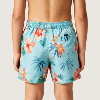 High-Quality Boys' Tropical-Style Swim Trunks