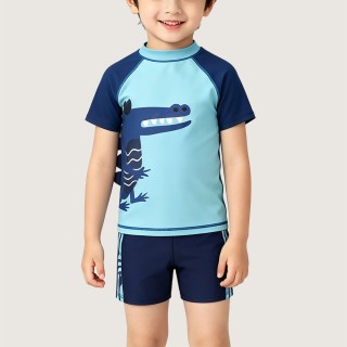 3D Side-Fin High-Elastic Swimsuit