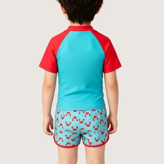 Stylish & Adorable Crab-Themed Two-Piece Swimsuit