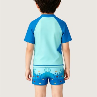 Cool Shark Boys' Two-Piece Swimsuit