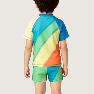 Boys' Sunshine Rainbow Two-Piece Swimsuit