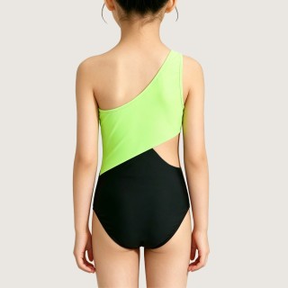 Creative One-Shoulder Swimsuit with Side Cutouts