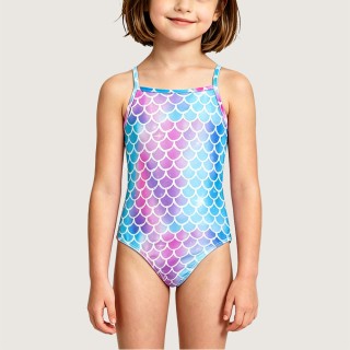 Girls' Dreamy Ombré One-Piece Swimsuit