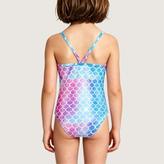 Girls' Dreamy Ombré One-Piece Swimsuit