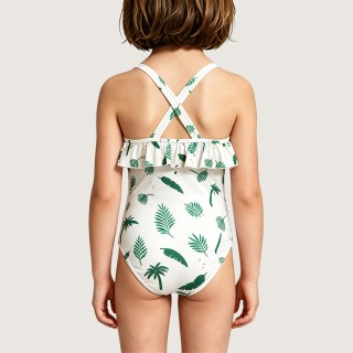 Sweet & Fresh Girls' Swimsuit with Criss-Cross Back